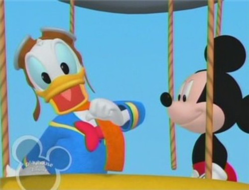Donald's Big Balloon Race